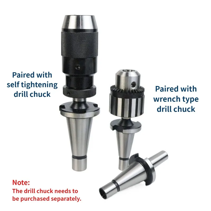 CNC Drill Chuck Arbor NT30 NT40 BT30 BT40 BT50 To B16 B18 Drill Chuck Arbors B16 B18 M12 M16 M18 Drill Chuck Arbors - view 3