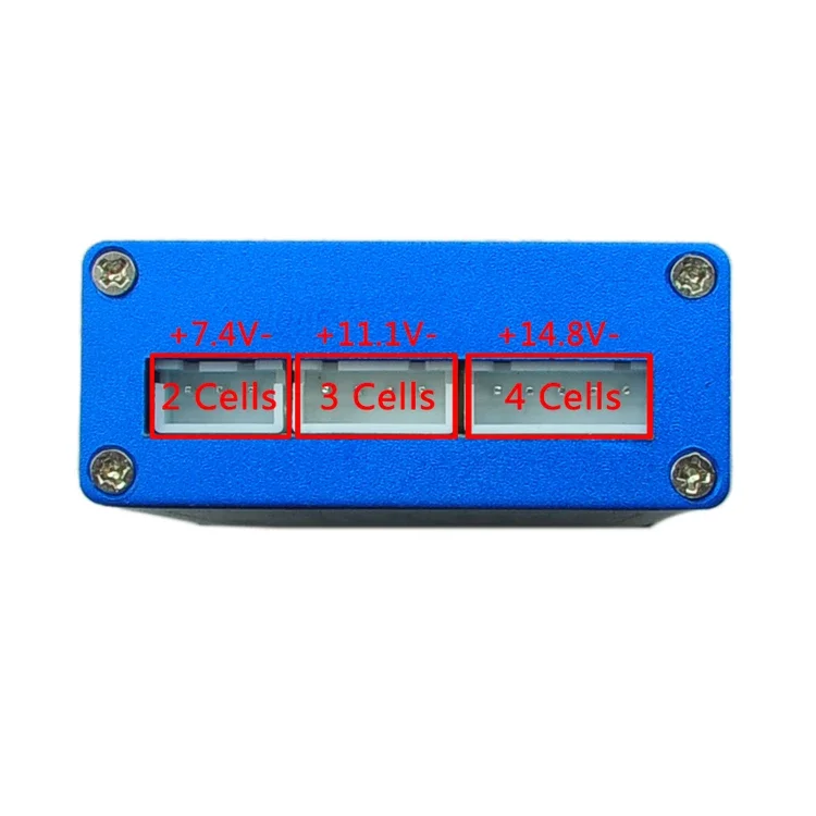 HappyModel BC-4S15D 2-4S LIPO Battery Balance Charger Voltage Detector Power Adapter for RC Airplane FPV Drone 2S 3S 4S Battery