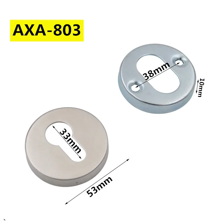 304 Stainless Steel Split Lock Cover Interior Door Lock Cylinder Accessories Decorative Cover