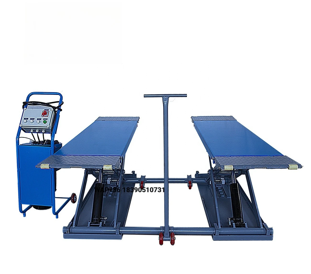 

3.5T Portable Mobile Movable Mid-rise Scissor Car Lift Machine
