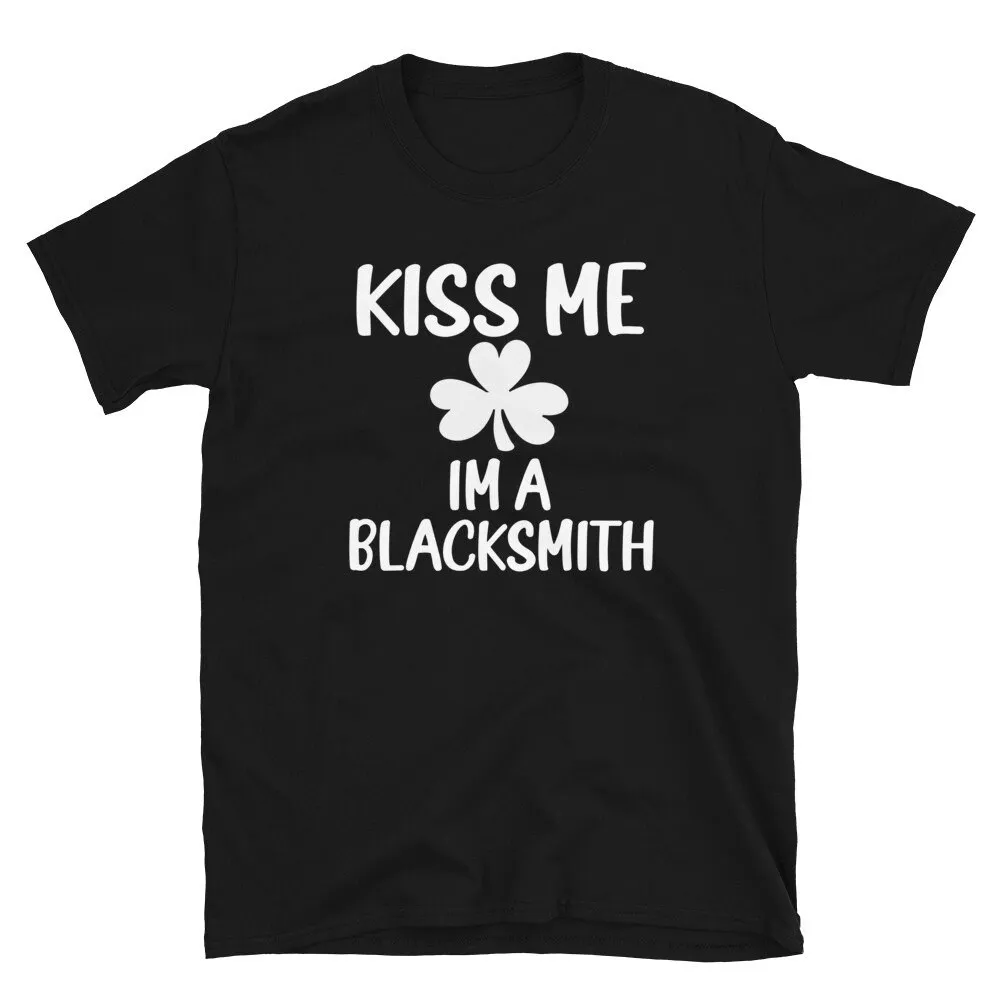 Kiss Me Im A Blacksmith Awesome Bladesmith T Shirt Perfect s For blacksmiths