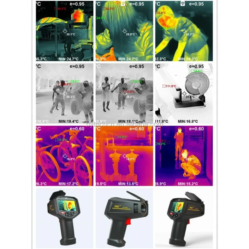 New HT-H8 Resolution 640x480 Infrared Handheld Thermal Imager Wireless Camera