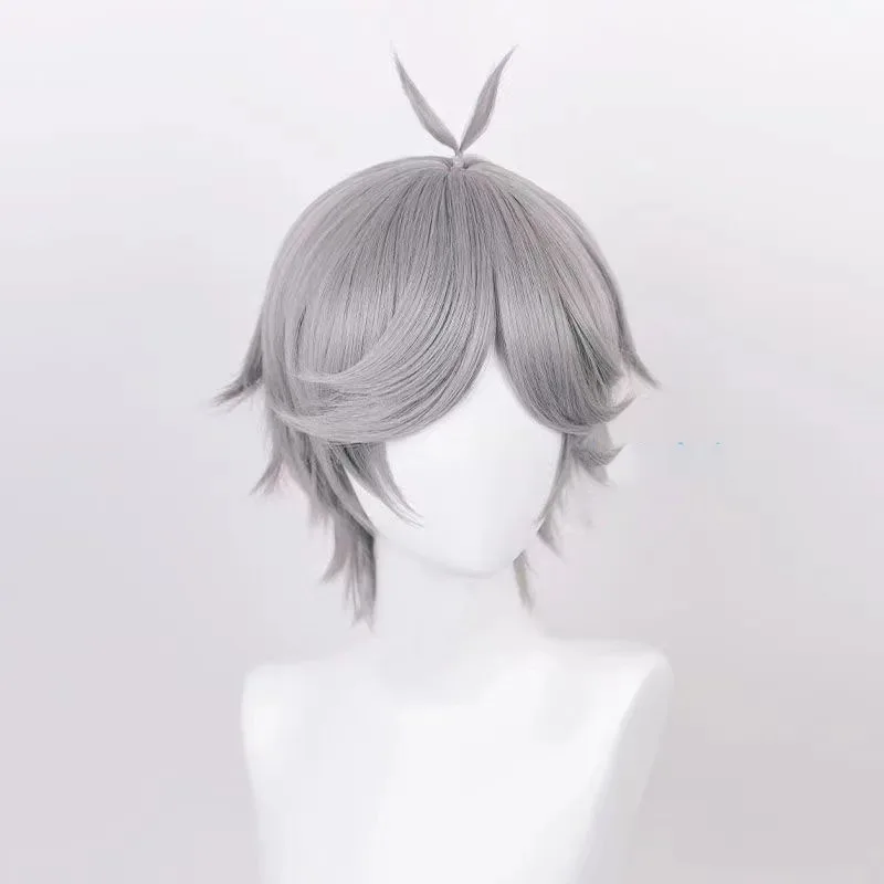 Peluca de Anime Haikyuu Sakusa Kiyoomi, disfraz de voleibol, pelucas para fiesta de Halloween de alta calidad