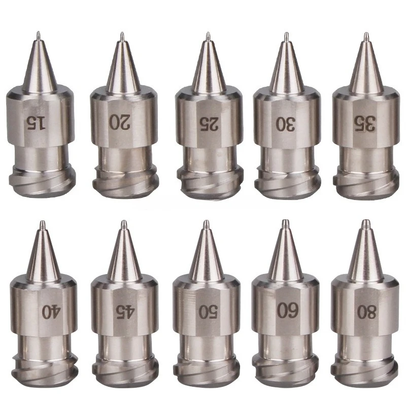 Musashi Double Precision Integrally Molded Stainless Steel Dispensing Precision glue  dispensing tip