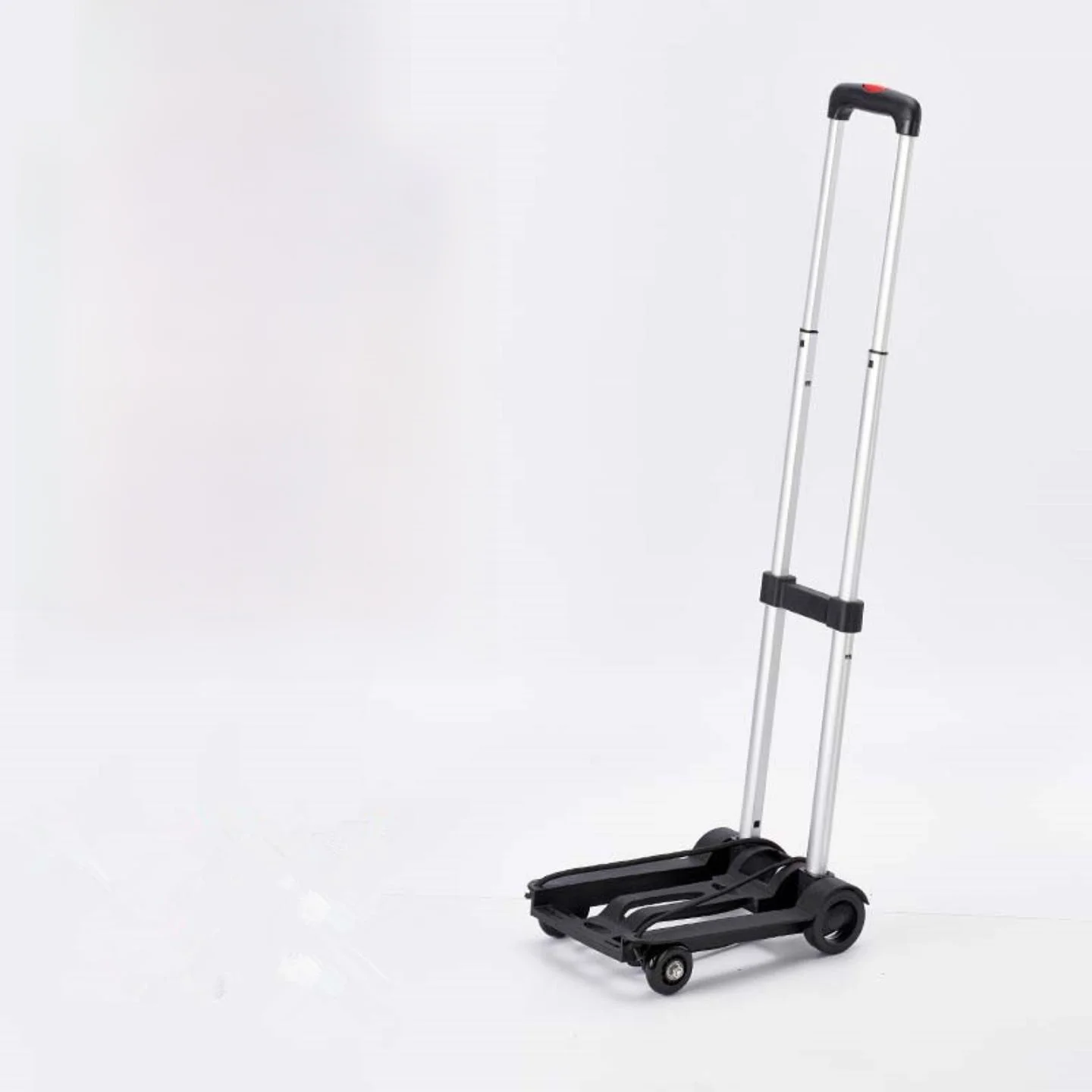 portable-lightweight-aluminum-alloy-4-wheel-stacking-luggage-car-shopping-cart-pull-rod-hand-pulled-shopping-vehicle