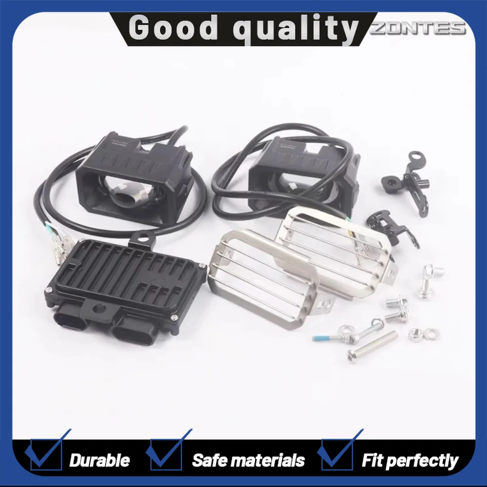 

【Good quality】ZONTES 703F motorcycle spotlight auxiliary light 368G spotlight strong light lens paving light original parts