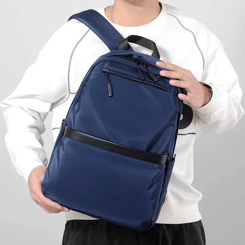 

Backpack Men's Large Capacity Leisure Business Travel Computer Bag Student School Bag Light Work Commuter Men's Backpack