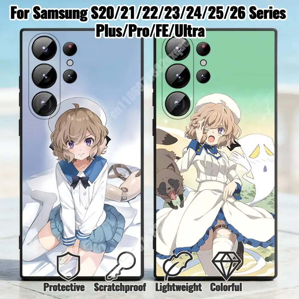 Iwanaga Kotoko Kyoko Suiri Phone Case for Samsung Galaxy S21 22 Ultra Plus S23 24 FE Lite S25 26 Shockproof Cover