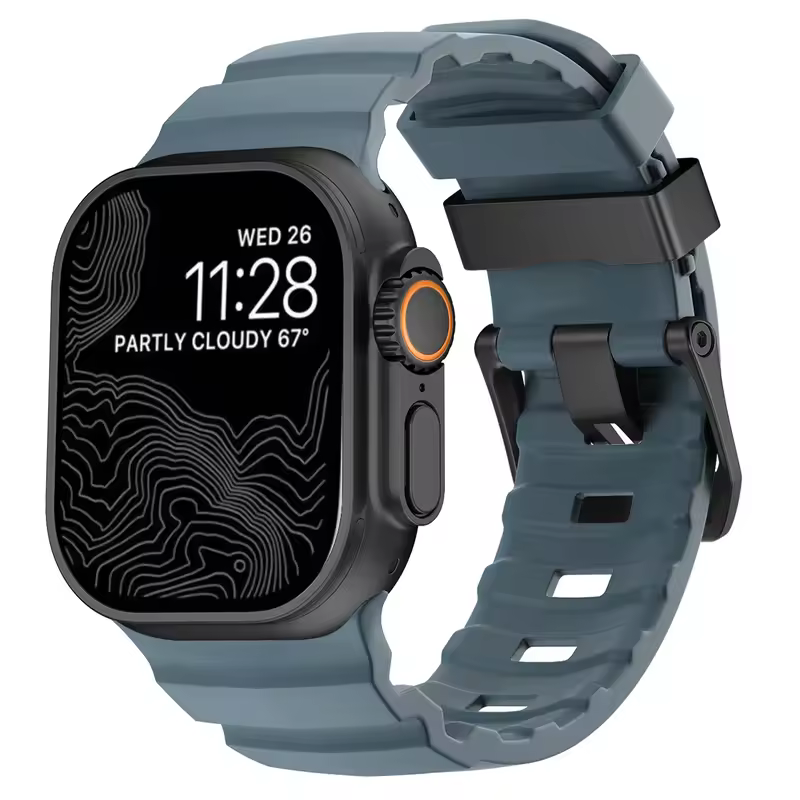 Trail Silicone Band for Apple Watch Ultra 3 2 49mm Strap 46mm 45mm 44mm Sport Bracelet for iWatch Series 11 10 Ultra 9 8 7 6 SE3 - Image 28