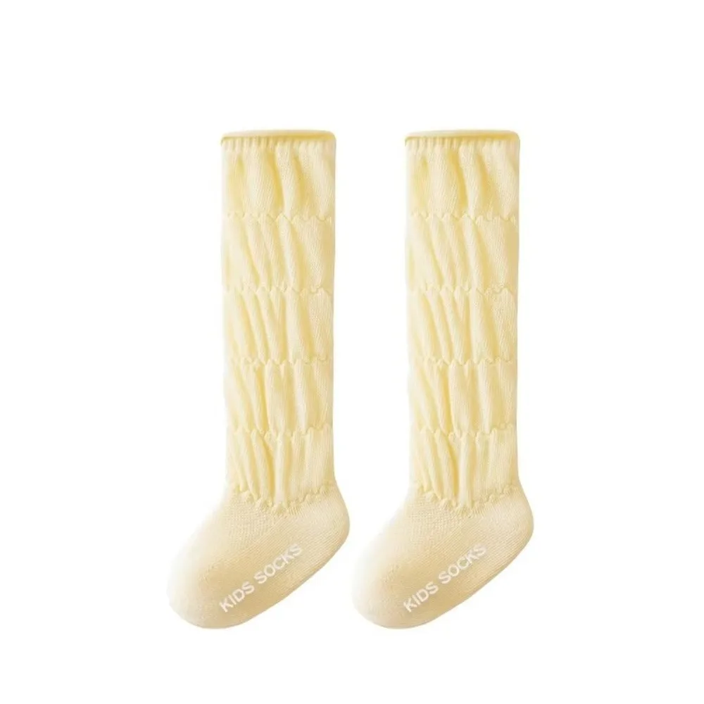 

New Cotton Baby Hollow Out Socks Breathable Thin Design Princess Knee High Socks Long Socks Mesh Socks 0-5 Years