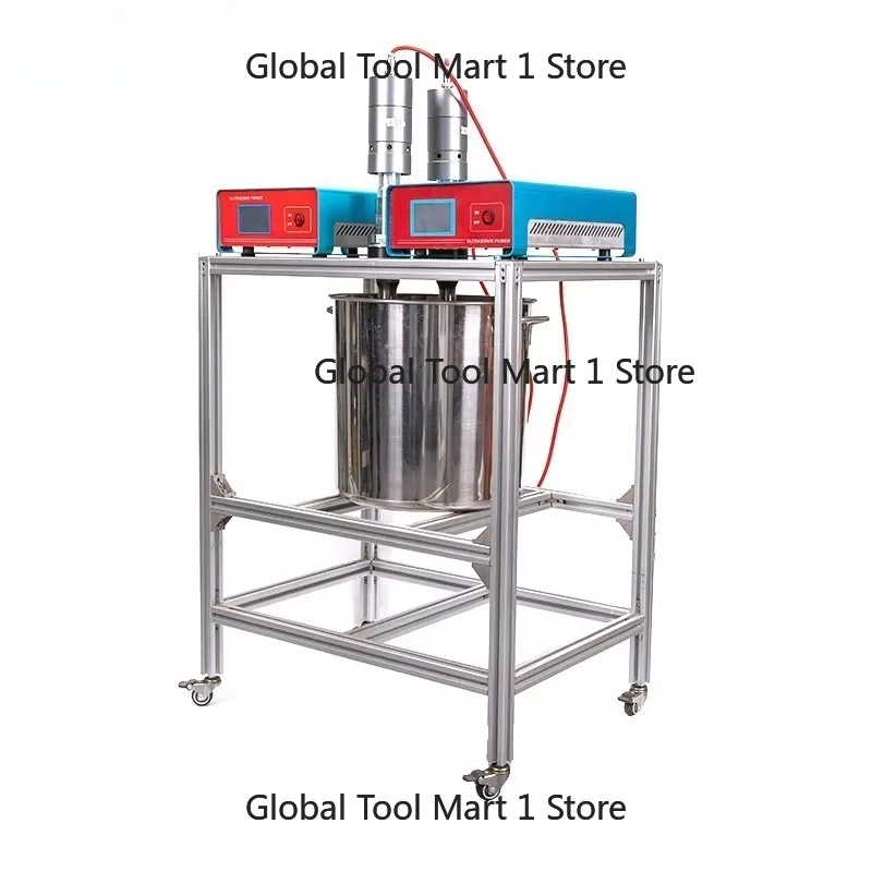20khz 2000w 30l Homogenizer 2000 Watt 10l 20 Liters Oil Extraction Machine Reactor Homogeneous Ultrasonic