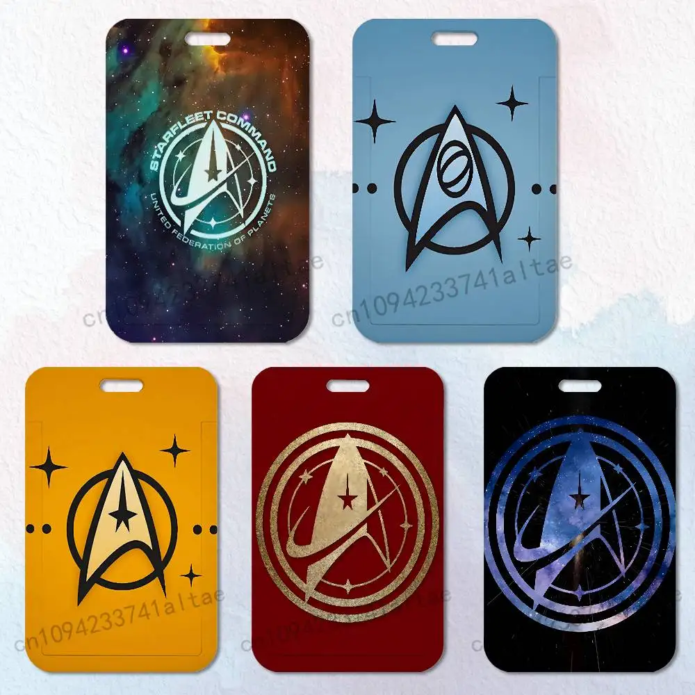 

S-Star Trek S-Ships Card Holder Lanyard Camera Neck Strap Credit Card Case ID Badge Credentials Protection
