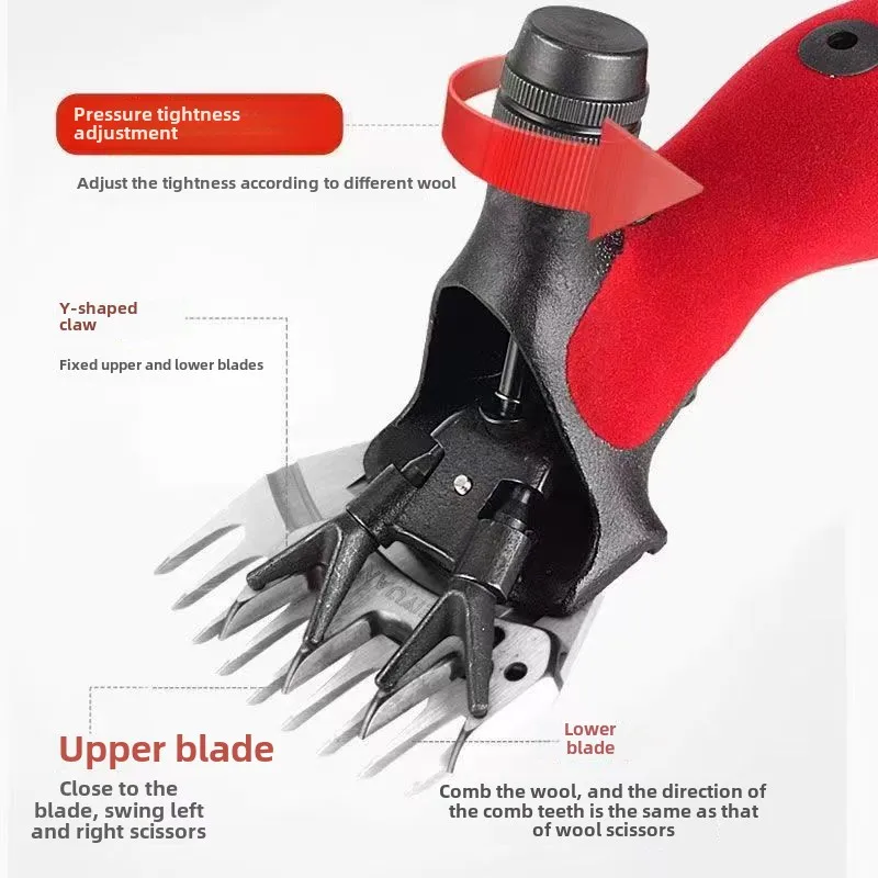

Low voltage electric wool shears electric scissors professional electric push topaz shears durable