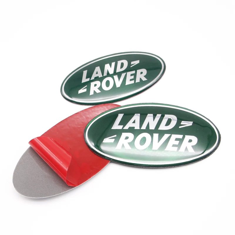 Autocollant d'emblème pour calandre avant et coffre arrière de voiture pour Land Rover Discovery Range Rover Evoque Defender 4 3 Freelander RC 98 LN SVR