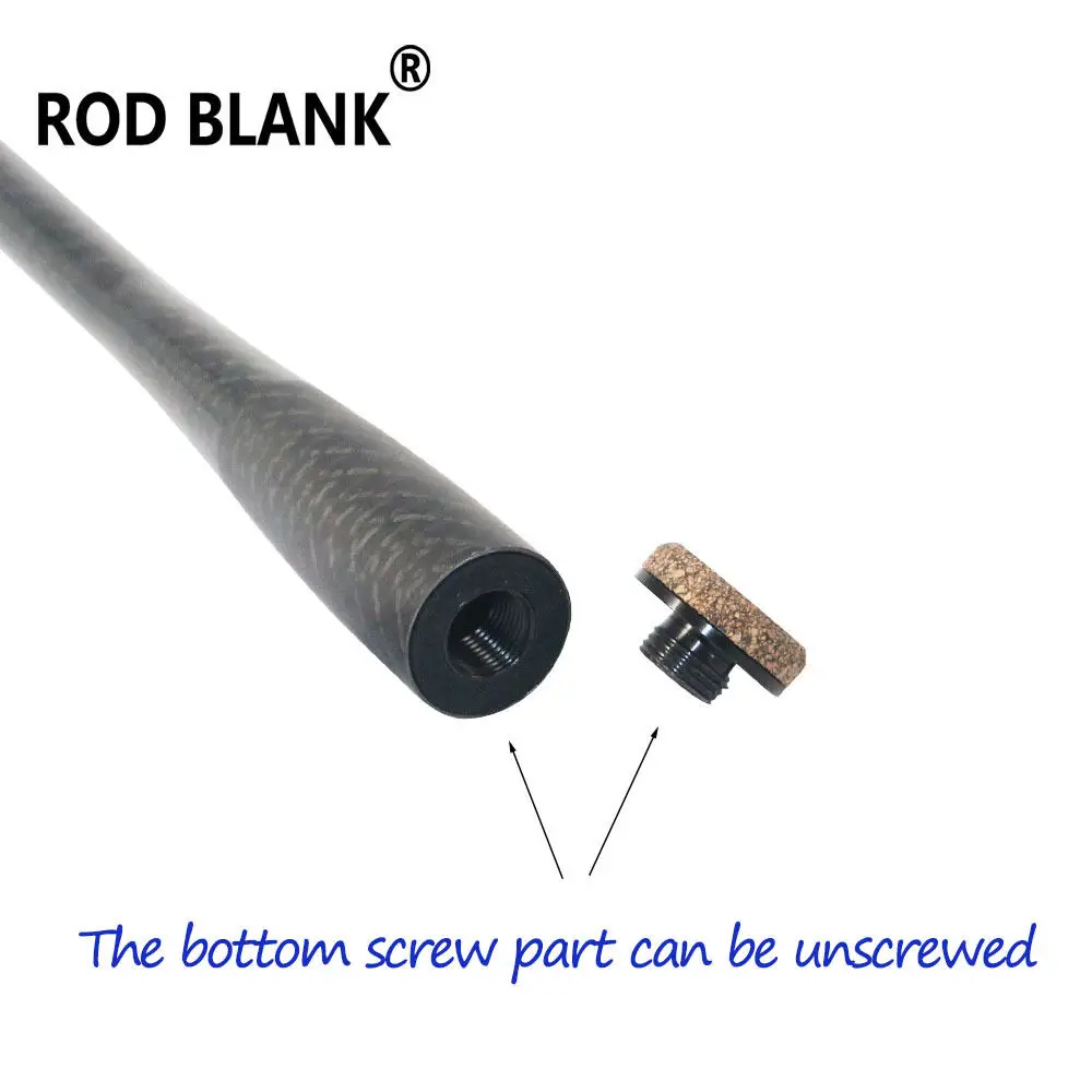 Durable Aluminum Fishing Pole End Cap Repair Accessory For DIY Custom Rod Building Professional Metal Base Plug