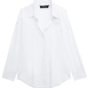 Trafik çizgili gömlek, baskı, kadınlar için, uzun kollu, v yaka, büyük beden, ilkbahar ve yaz aylarında ofis modası, 2021 Kadın çizgili levrek gömleklerinin en iyi 10 satışı-no. 8