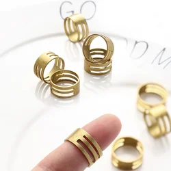 Anillo de salto de latón, herramientas de anillo abierto para la fabricación de joyas, accesorios para manualidades, alicates de cuentas circulares, anillos de dedo de cierre, hallazgos de herramientas