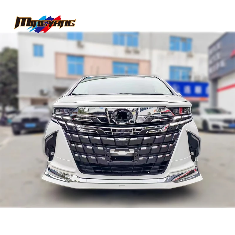 

Factory Hot Selling 2024 Alphard Modellista pp Plastics Body Kit Car Bumper for Alphard 40 Series Bodykit