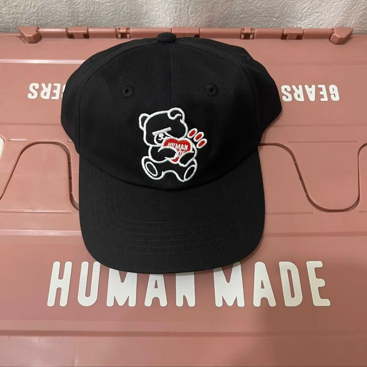 2026 Human Made Joint Undercover Bear Peaked Cap Japanese Street Spring Summer Unisex Sun Baseball Hat