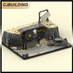 1630pcs UCS MOC Nuclear Shelter Building Blocks Architectural Scenery Assembling DIY Bricks Toy for Collector MOC-104229