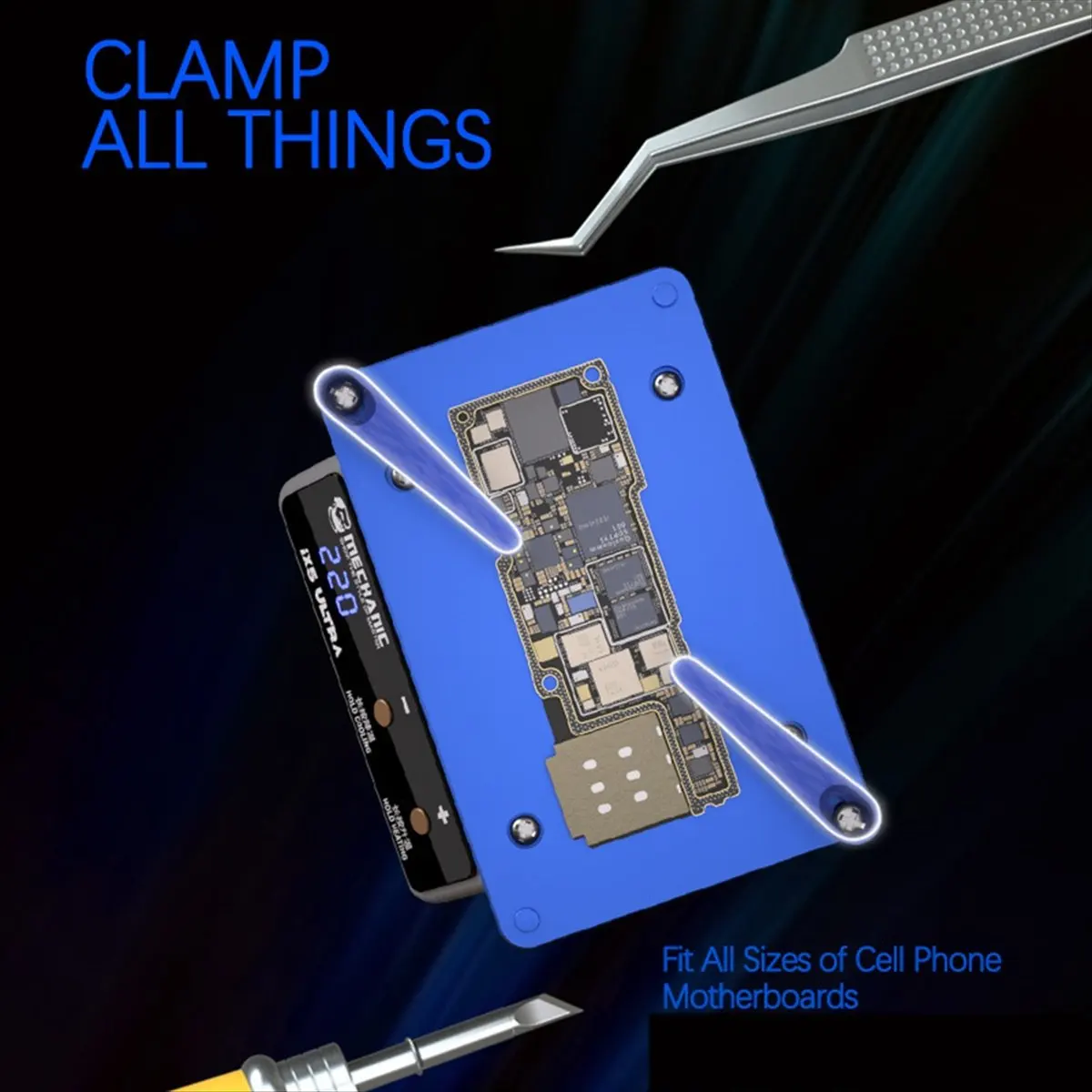 

IX5 Нагревательный стол с постоянной температурой для мобильного телефона, лампа для удаления экрана телефона, сварочный ремонтный стол, вилка европейского стандарта