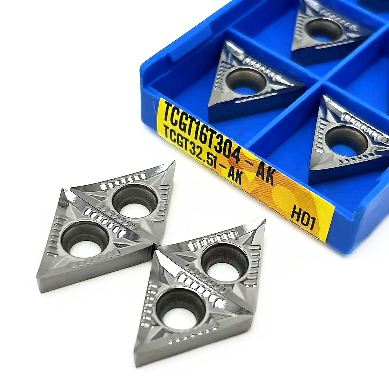 TCGT16T302 AK H01 TCGT16T304 AK H01 TCGT16T308 AK H01 Carbide inserts CNC lathe tool Cutting insert Aluminum tool Turning blades