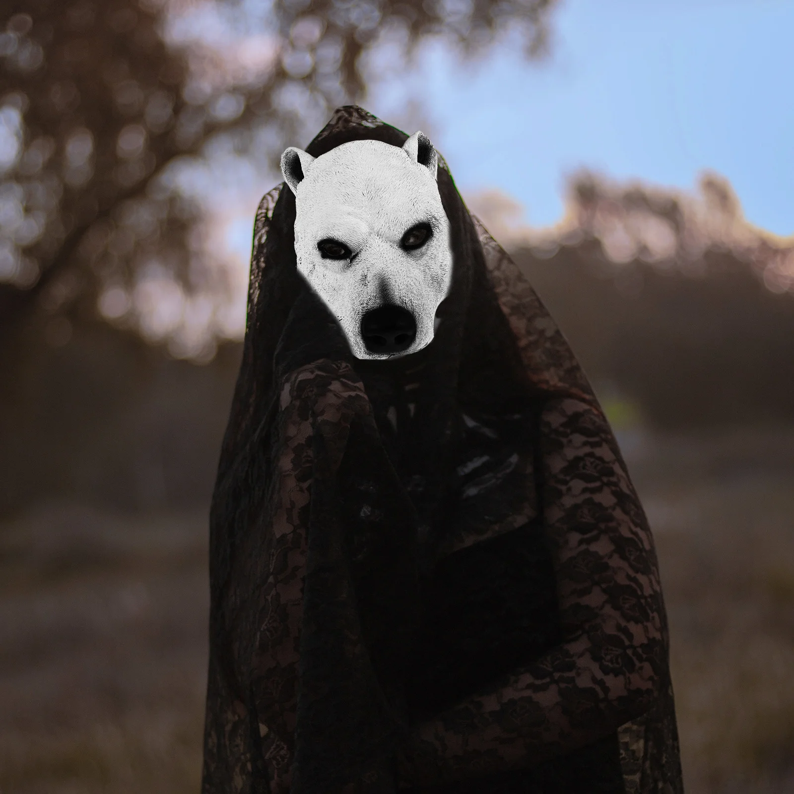 

PU Animal Face Mask Costume Party Prop Durable Comfortable Masquerade Party Dress Accessory Creative Mask