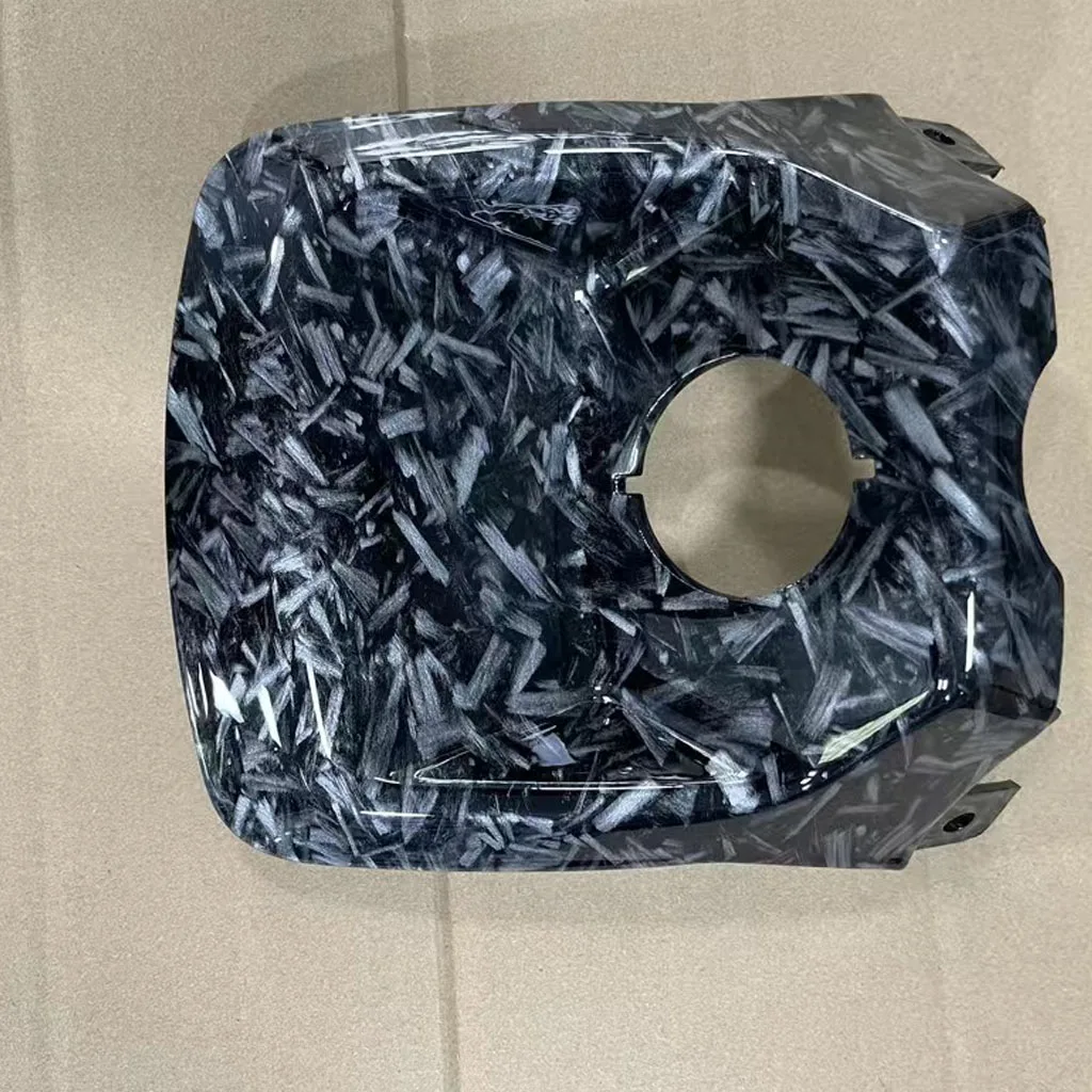 

top cover fuel tank decorative cover fuel tank upper guard plate Carbon fiber pattern Electric hood Fit For CFMOTO 800NK CF800