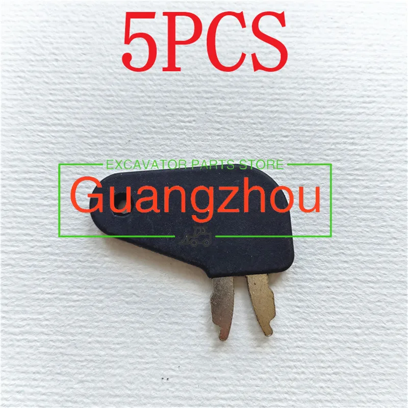 5PCS Caterpillar 8H5306 Ignition Switch Key Witch Act Logo For Caterpillar Igni…