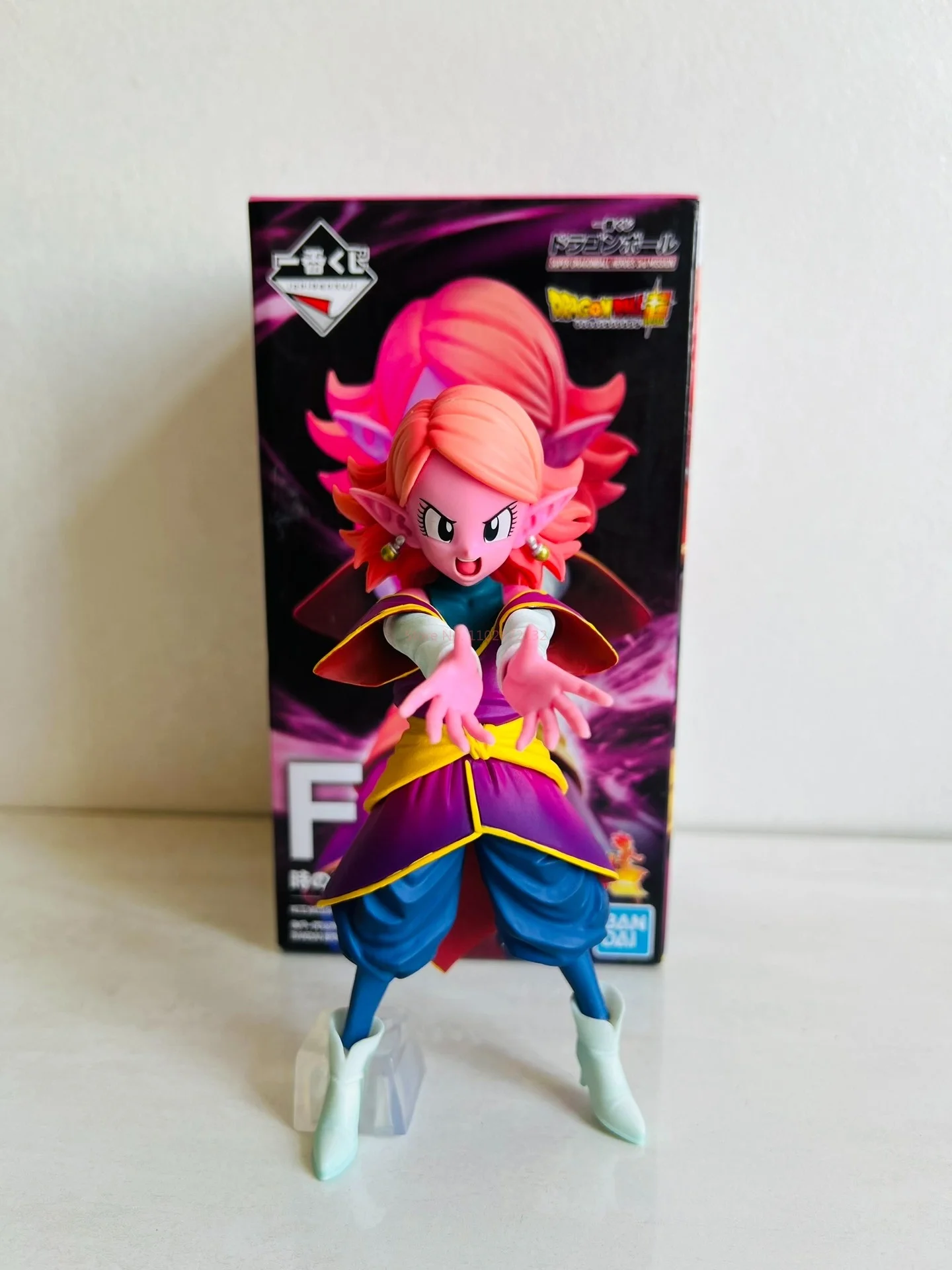 Ichiban kuji dragon ball super helden 3. mission preis f zeit von kaioujin bandai anime action figuren spielzeug modelle heiße geschenke