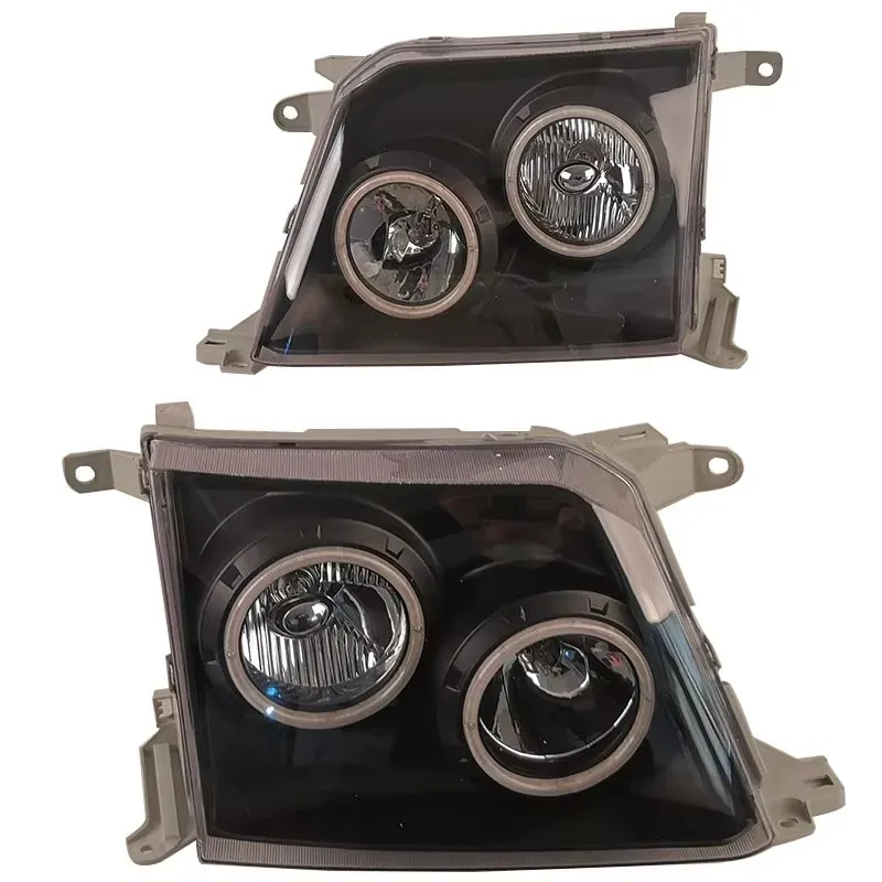 Auto Headlights Fj90 LED for Toyota Prado J90 Aperture Daytime Running Light 1995 to 1997 Black 2Pcs