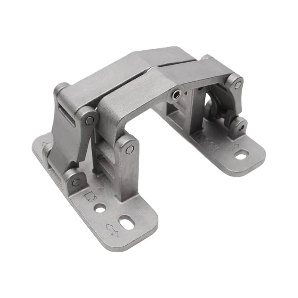 Concealed Hinge Stainless Steel 12.8 x 6.9 cm for Wooden Stone Doors with Clean Profile and Long Term Daily Reliability