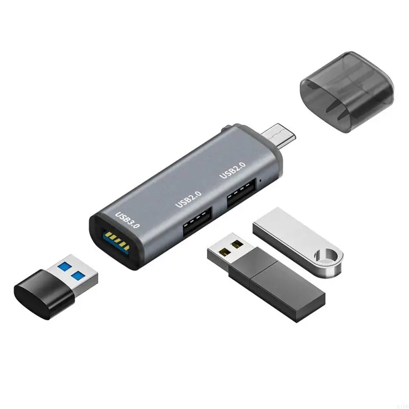 E1PF USB 3.0ハブ5GBPS高速3ポートスプリッター同時にU-Diskハードドライブプリンターキーボードに3 USBデバイス