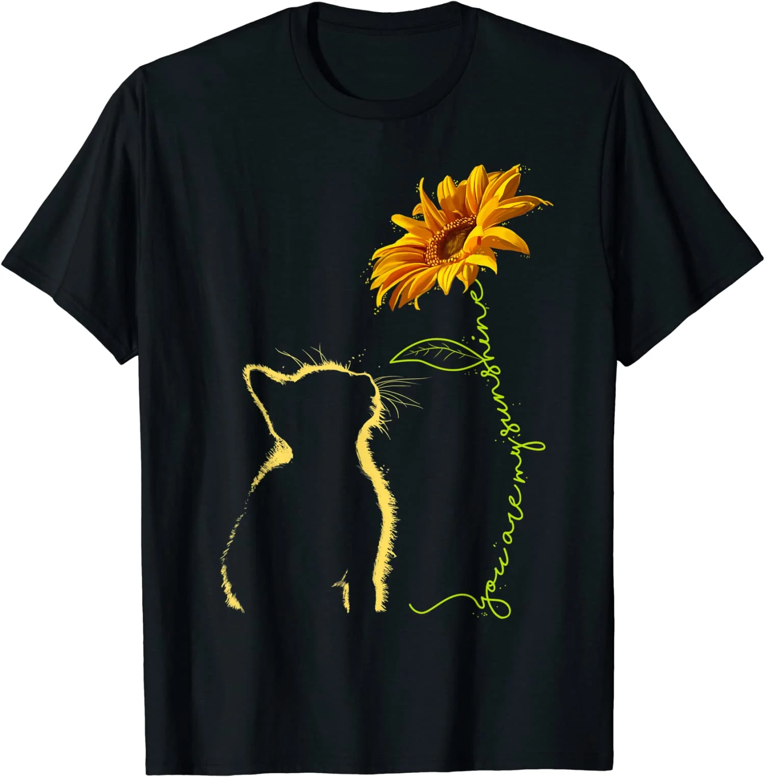 Cat You Are My Sunshine Cute Cats Tee Gift Unisex T-Shirt