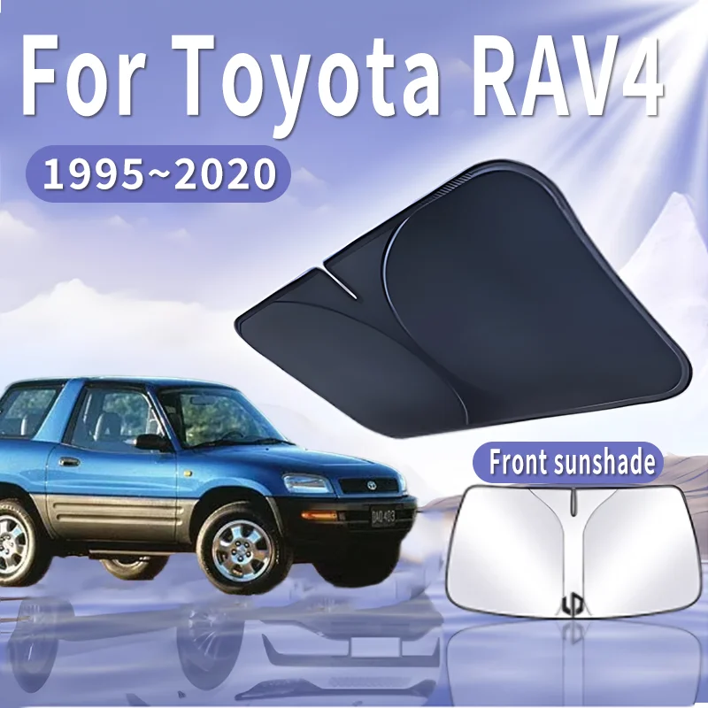 Car Sun Visor For Toyota RAV4 Guangtong GTQ6440 XA10 1995~2000 Front Windshield Sunshade Heat Insulation Summer Auto Accessories