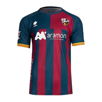 25-26 New Hot shirt La Liga  SD Huesca shirt 3D printed men's and women's children's shirt Sports casual plus size shirt