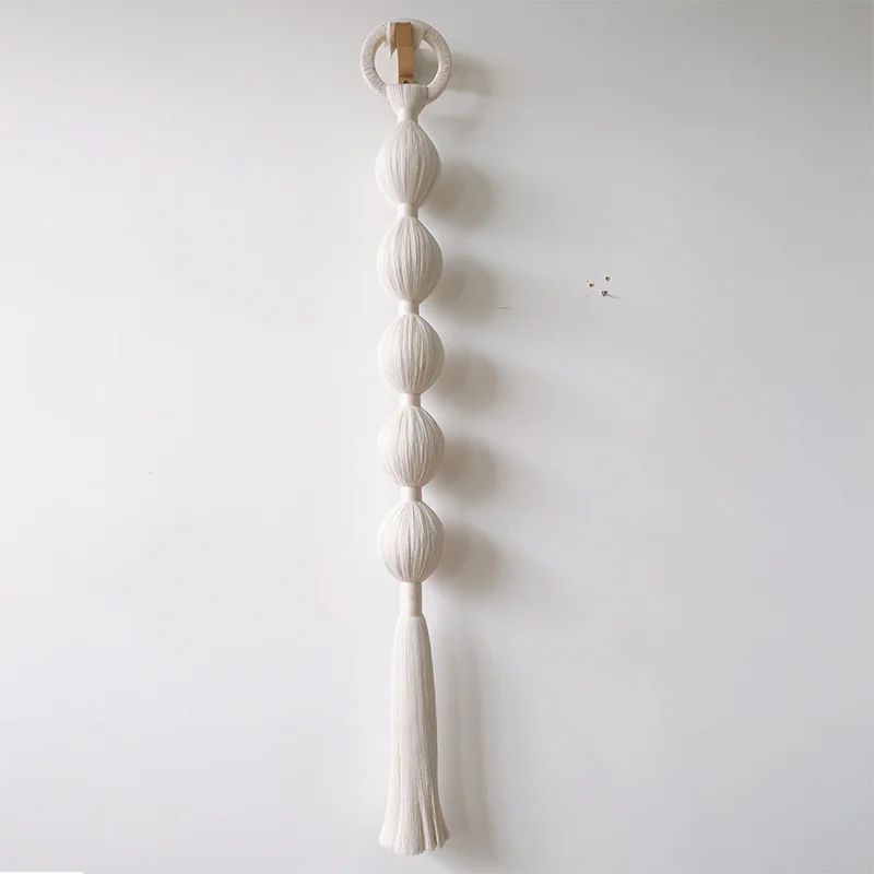 

Hot Sale Hand Woven Macrame Wall Hangings Sphericity Art Wall Designs Home Decoration Wall Decor for Home Wall Living Room