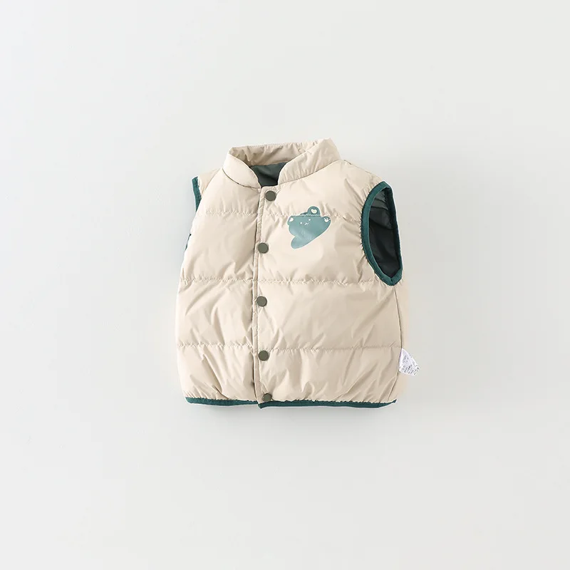 

Осенне-зимняя одежда для маленьких мальчиков, легкий пуховик, жилет, детская пуховая теплая одежда, стильная верхняя одежда