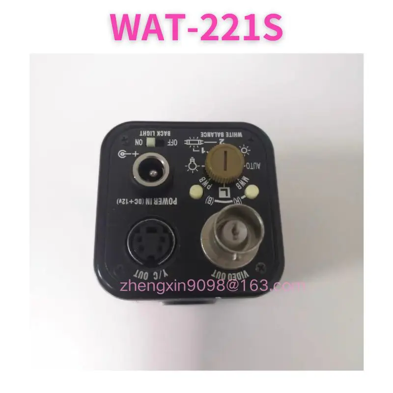 Used WAT-221S WAT 221S Industrial camera Functional test OK