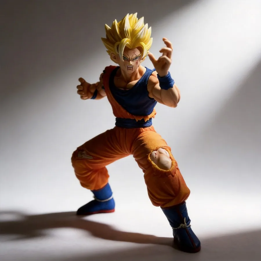 

Dragon Ball Anime Series Son Goku Starting Pose Duel Figure Trendy Toy Peripheral Collectible Decoration 23cm