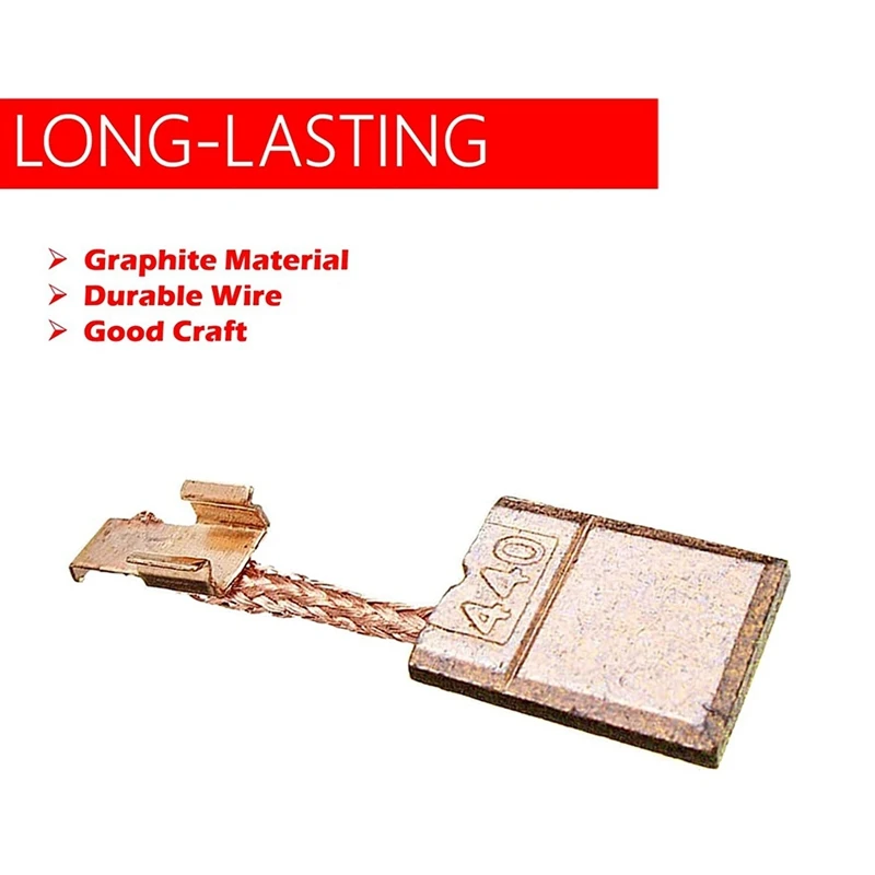 6-PACK دائم CB-440 فرش كربون استبدال فرش كربون لماكيتا CB-440 CB-448 CB-436 195021-6 194427-5