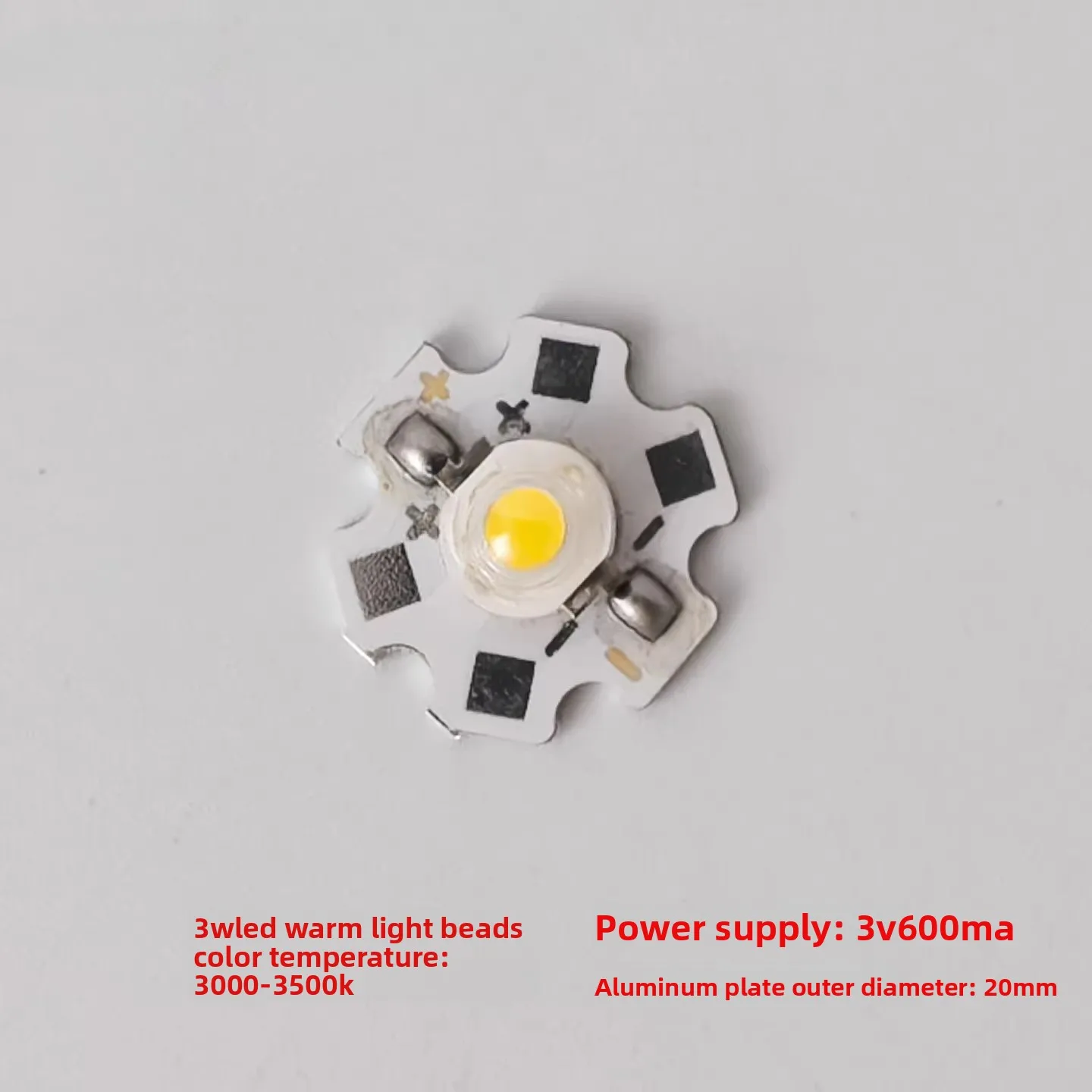 10 قطعة 3 واط LED خرزة مصباح محرك التيار الكهربائي ل النازل/السقف/الأضواء لمبة مكتب الألومنيوم الركيزة DIY بها بنفسك ملحقات المصابيح