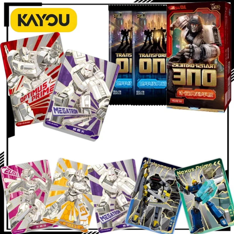 kayou-official-transformers-collectible-card-cartoon-optimus-prime-card-anime-merchandise-holiday-gift-trendy-toy-xr-tp-ur