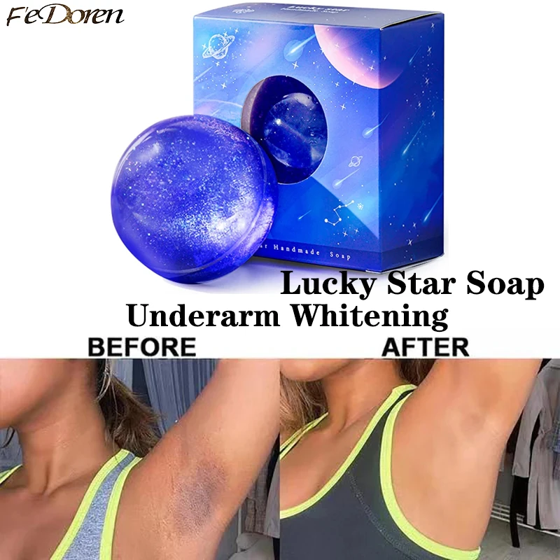 

Lucky Star Soap Handmade Soap Companion Galaxy Perfumed Soapskin Whitening Soap Kojic Acid Soap