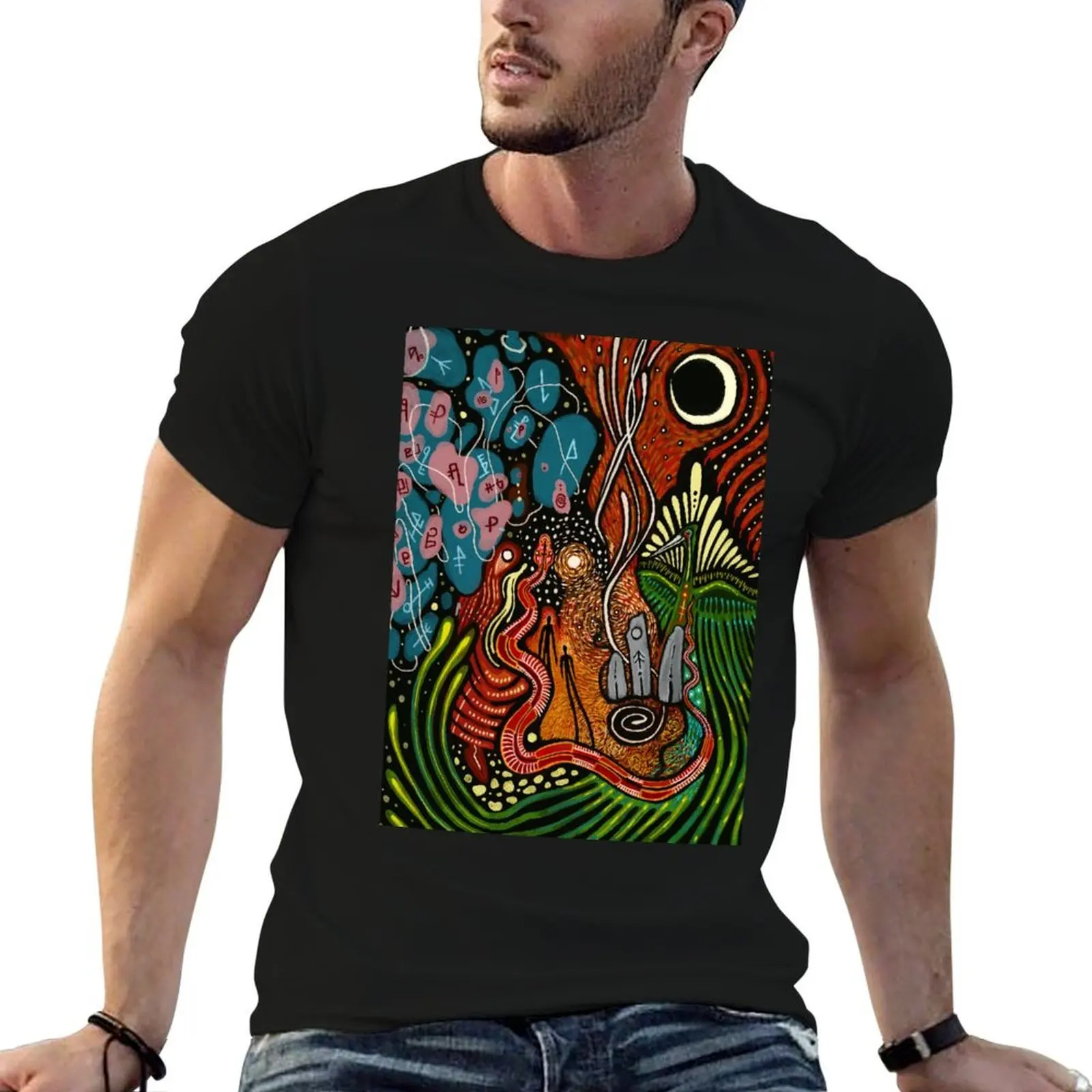 T-shirt The Conscious Cycle, chemise décontractée tendance à manches courtes