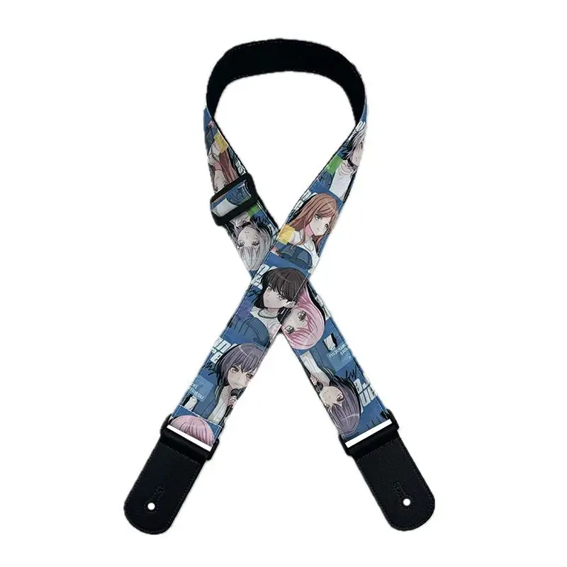 

BanG Dr Its MyGo деревянный гитарный ремешок Bass Girl Band аниме игровая периферия белого цвета другие брендовые аксессуары для гитары