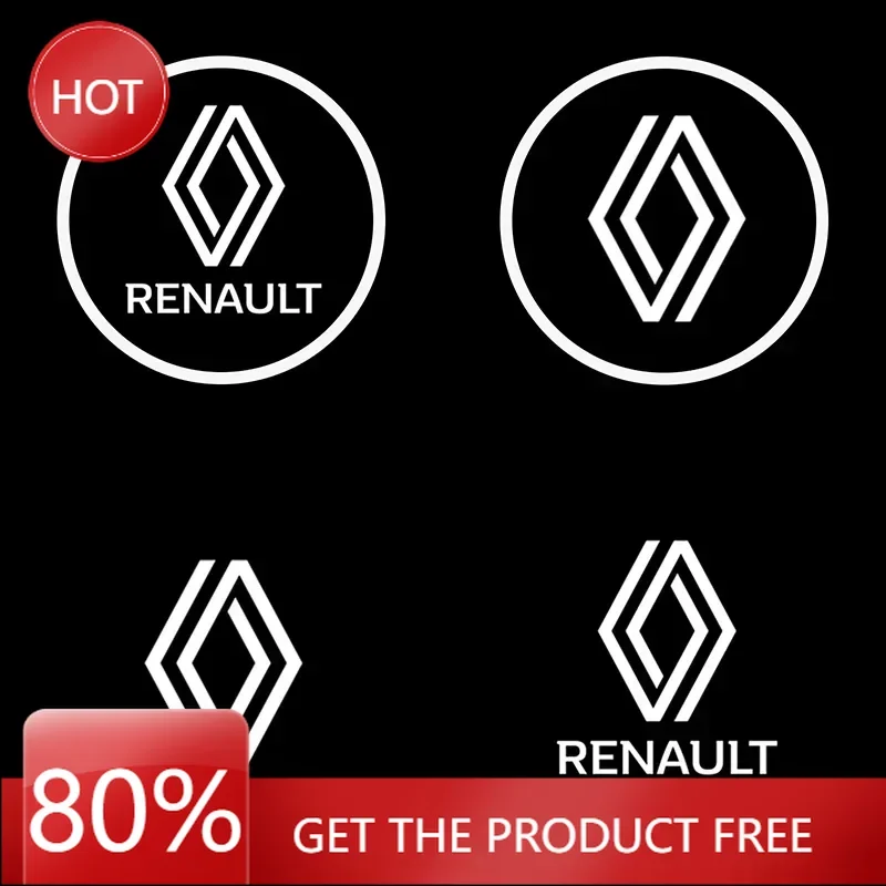 

Колпаки ступиц, 2 шт., светодиодный приветственный свет двери автомобиля подходит для Renault Laguna 3 Talisman Tuning Latitude Duster Captur Magane Koleo ac