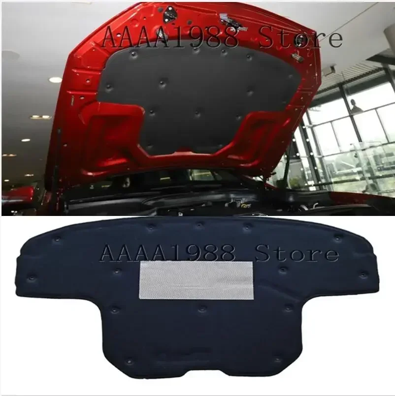 

W253 GLC 2015-2022 Hood Engine Sound Heat Insulation Cotton Pad Soundproof Mat Cover For For Mercedes Benz GLC Class X253