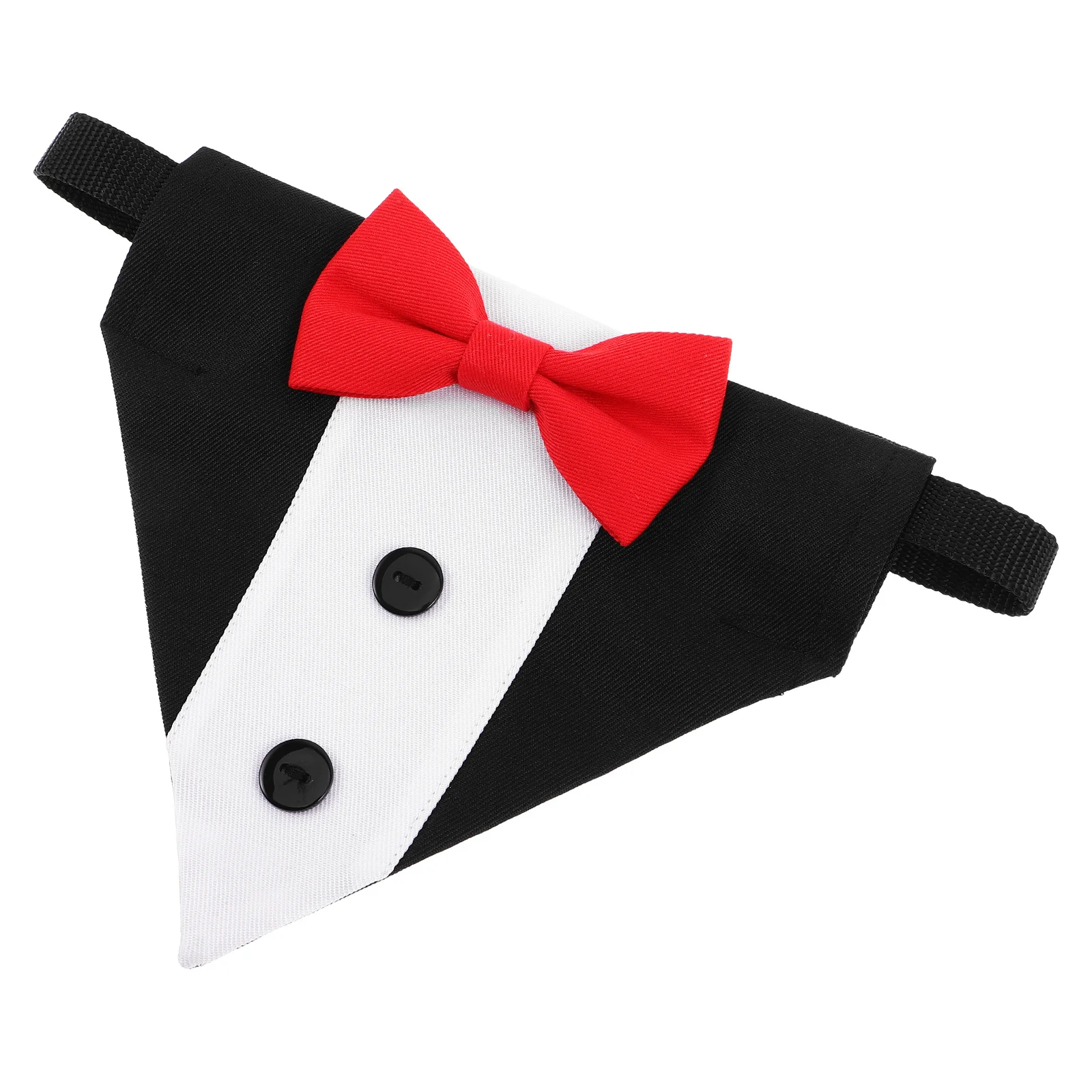 

Triangle Dog Bandana Scarf Adjustable Bow Tie Plaid Pet Neckwear for Small Large Dogs Holiday Party Daily Wear Dog Drool Bib