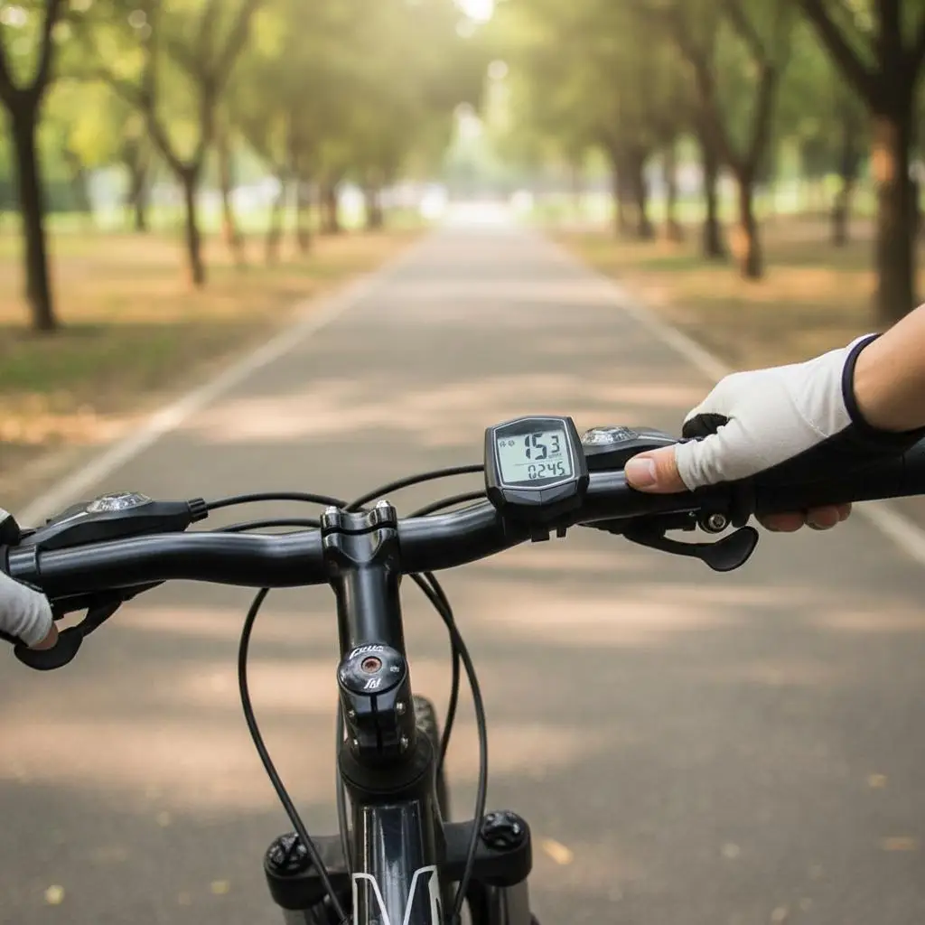 

Waterproof Wired Bike Computer LED Digital Bicycle Speedometer Odometer Touchscreen Cycling Computer Waterproof With Backlight